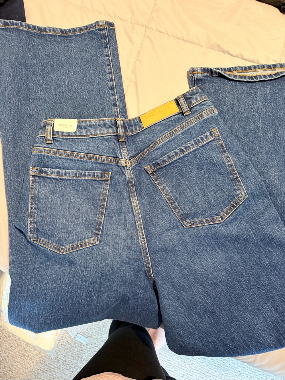 Pink By Victoria Secret Women's Blue Denim Jeans Classic